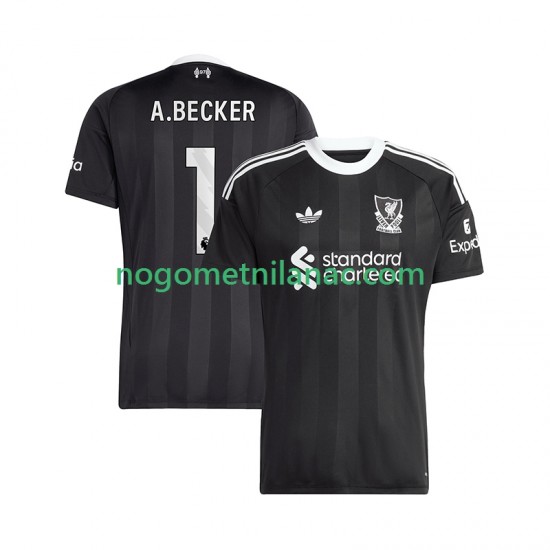 Golmanski Dres - Dres Liverpool Alisson Becker 1 Četvrti 2025-2026 Kratkih Rukava - Muški
