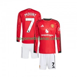 Dres Manchester United Mason Mount 7 Domaći 2025-2026 Dugim Rukavima - Dječji