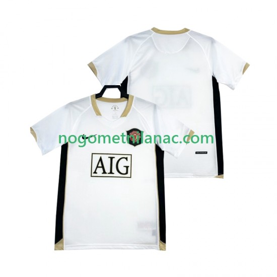 Dres Manchester United Retro Gostujući 2006-2007 Kratkih Rukava - Muški