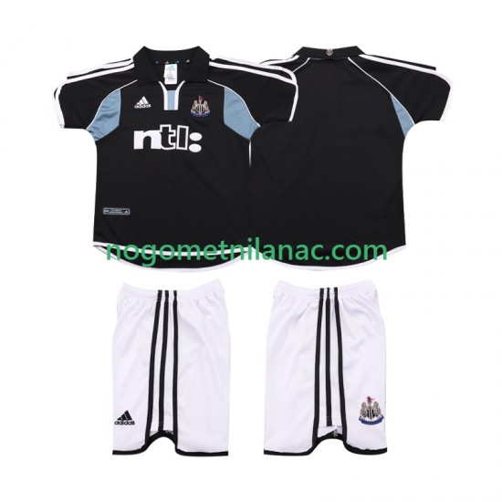 Dres Newcastle United 2000 2001 Retro Gostujući Kratkih Rukava - Dječji