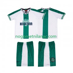 Dres Nigerija 1996 Retro Gostujući Kratkih Rukava - Dječji Dres Nigerija 1996 Retro Gostujući Kratkih Rukava - Dječji
