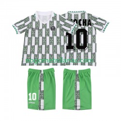 Dres Nigerija OKOCHA 10 Retro Gostujući 1994 Kratkih Rukava - Dječji Dres Nigerija OKOCHA 10 Retro Gostujući 1994 Kratkih Rukava - Dječji