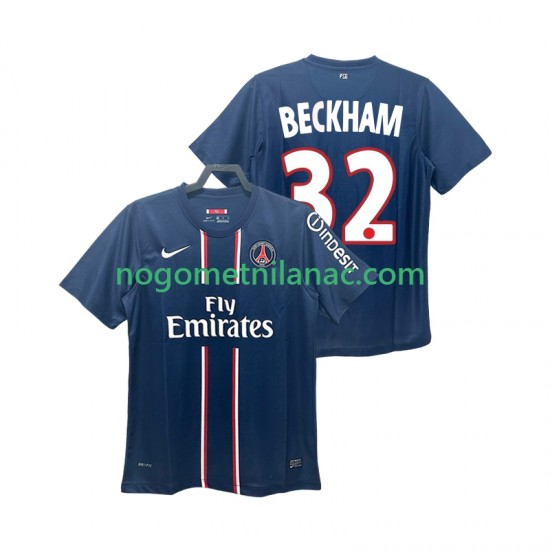 Dres Paris Saint-Germain BECKHAM 32 2012 2013 Retro Domaći Kratkih Rukava - Muški