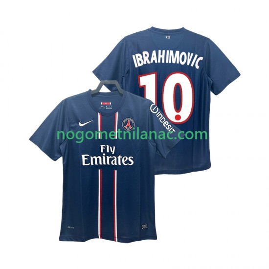 Dres Paris Saint-Germain Ibrahimović 10 2012 2013 Retro Domaći Kratkih Rukava - Muški