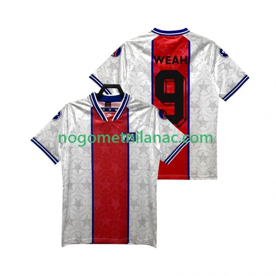 Dres Paris Saint-Germain WEAH 9 1995 Retro Gostujući 1994 Kratkih Rukava - Muški