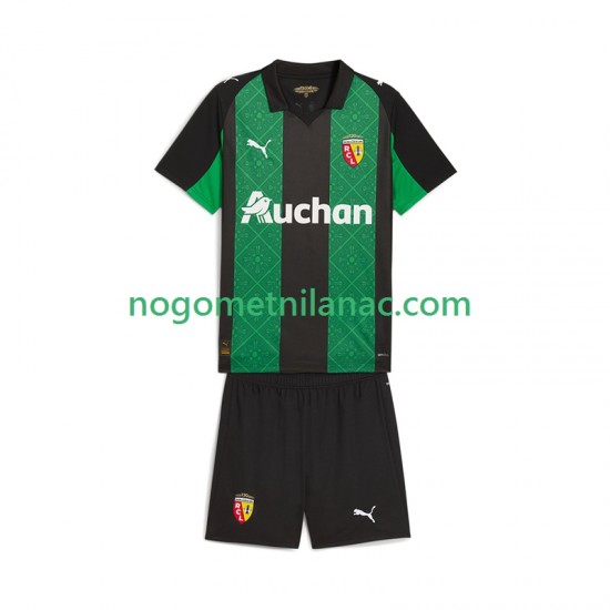Dres RC Lens Gostujući 2025-2026 Kratkih Rukava - Dječji