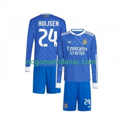 Dres Real Madrid Huijsen 24 Treći 2025-2026 Dugim Rukavima - Dječji