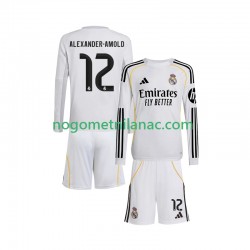 Dres Real Madrid Trent Alexander-Arnold 12 Domaći 2025-2026 Dugim Rukavima - Dječji
