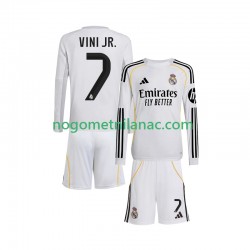 Dres Real Madrid Vinicius Junior 7 Domaći 2025-2026 Dugim Rukavima - Dječji Dres Real Madrid Vinicius Junior 7 Domaći 2025-2026 Dugim Rukavima - Dječji