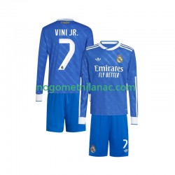 Dres Real Madrid Vinicius Junior 7 Treći 2025-2026 Dugim Rukavima - Dječji Dres Real Madrid Vinicius Junior 7 Treći 2025-2026 Dugim Rukavima - Dječji