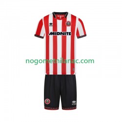 Dres Sheffield United Domaći 2025-2026 Kratkih Rukava - Dječji