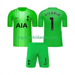 Golmanski Dres - Dres Tottenham Hotspur Guglielmo Vicario 1 Domaći 2025-2026 Kratkih Rukava - Dječji