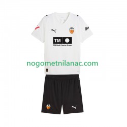 Dres Valencia CF Domaći 2025-2026 Kratkih Rukava - Dječji