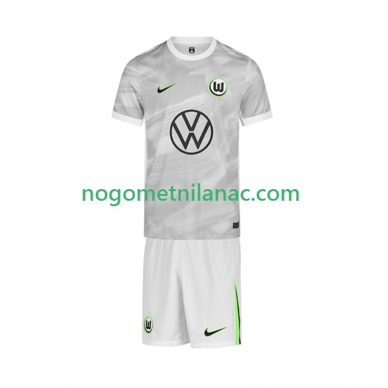 Dres VfL Wolfsburg Gostujući 2025-2026 Kratkih Rukava - Dječji
