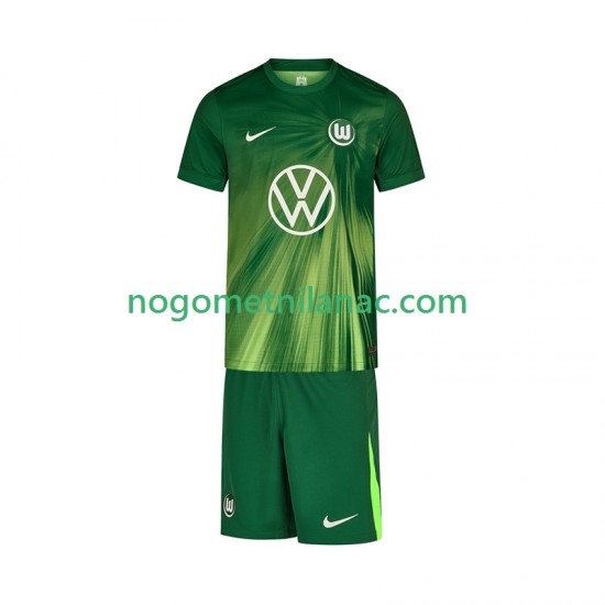 Dres VfL Wolfsburg Domaći 2025-2026 Kratkih Rukava - Dječji