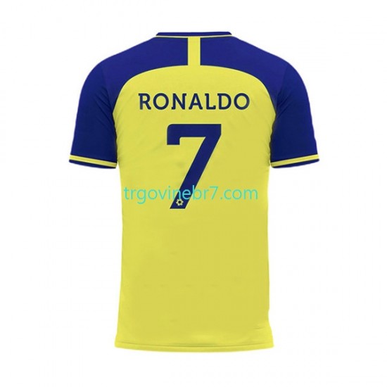 Dres Al-Nassr Ronaldo 7 Domaći 2022-2023 Kratkih Rukava - Muški