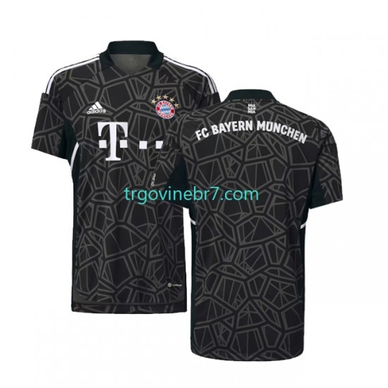 Golmanski Dres - Dres FC Bayern München Gostujući 2022-2023 Kratkih Rukava - Muški