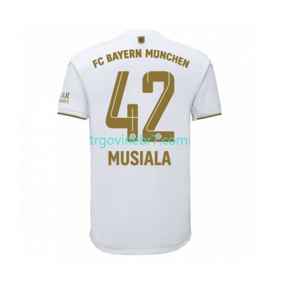 Dres FC Bayern München Musiala 42 Gostujući 2022-2023 Kratkih Rukava - Muški