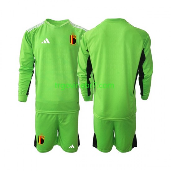 Golmanski Dres - Dres Belgija Domaći 2021-2022 Dugim Rukavima - Dječji