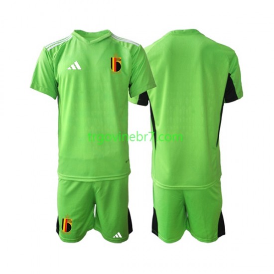 Golmanski Dres - Dres Belgija Domaći 2021-2022 Kratkih Rukava - Dječji