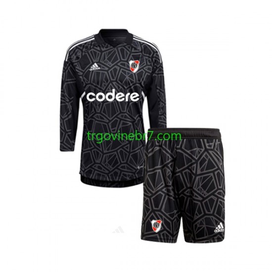 Golmanski Dres - Dres CA River Plate Domaći 2023 Dugim Rukavima - Dječji