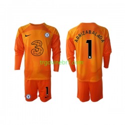 Golmanski Dres - Dres Chelsea Kepa Arrizabalaga 1 Domaći 2022-2023 Dugim Rukavima - Dječji Golmanski Dres - Dres Chelsea Kepa Arrizabalaga 1 Domaći 2022-2023 Dugim Rukavima - Dječji