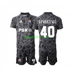 Golmanski Dres - Dres Dinamo Zagreb Livakovic 40 Domaći 2022-2023 Kratkih Rukava - Dječji Golmanski Dres - Dres Dinamo Zagreb Livakovic 40 Domaći 2022-2023 Kratkih Rukava - Dječji