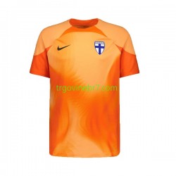 Golmanski Dres - Dres Finska Domaći 2022-2023 Kratkih Rukava - Muški