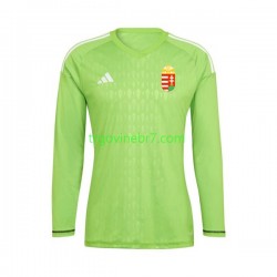 Golmanski Dres - Dres Mađarska Domaći 2022 Dugim Rukavima - Muški Golmanski Dres - Dres Mađarska Domaći 2022 Dugim Rukavima - Muški