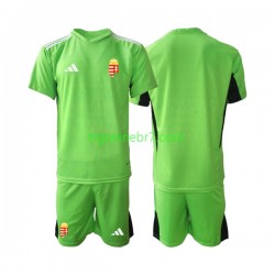 Golmanski Dres - Dres Mađarska Domaći 2022 Kratkih Rukava - Dječji Golmanski Dres - Dres Mađarska Domaći 2022 Kratkih Rukava - Dječji