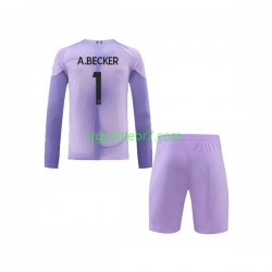 Golmanski Dres - Dres Liverpool A.Becker 1 Domaći 2022-2023 Dugim Rukavima - Dječji Golmanski Dres - Dres Liverpool A.Becker 1 Domaći 2022-2023 Dugim Rukavima - Dječji
