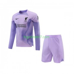Golmanski Dres - Dres Liverpool Domaći 2022-2023 Dugim Rukavima - Dječji Golmanski Dres - Dres Liverpool Domaći 2022-2023 Dugim Rukavima - Dječji