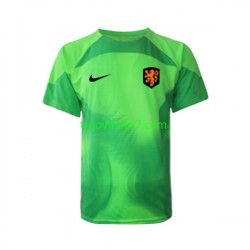 Golmanski Dres - Dres Nizozemska Gostujući World Cup 2022 Kratkih Rukava - Muški Golmanski Dres - Dres Nizozemska Gostujući World Cup 2022 Kratkih Rukava - Muški