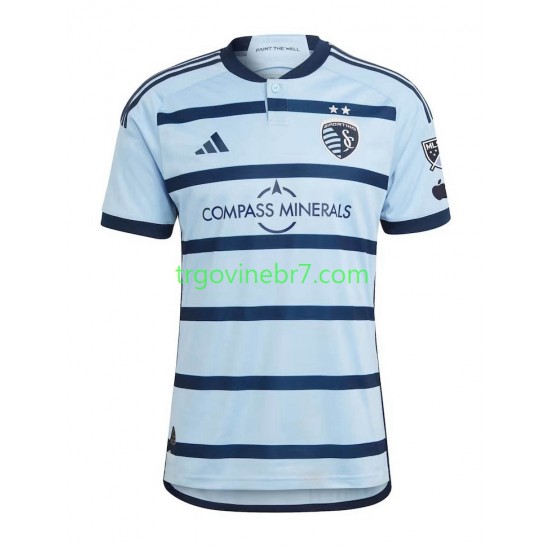 Dres Sporting Kansas City Domaći 2023-2024 Kratkih Rukava - Muški