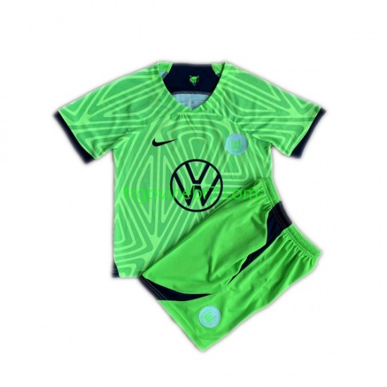 Dres VfL Wolfsburg Domaći 2022-2023 Kratkih Rukava - Dječji
