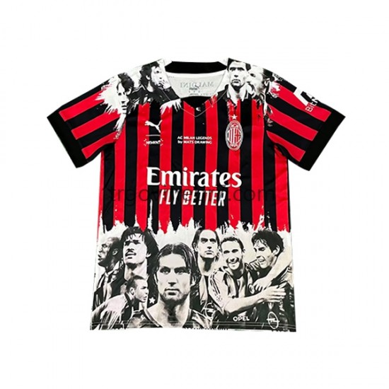 Dres AC Milan Commemorative Edition Domaći 2022-2023 Kratkih Rukava - Muški