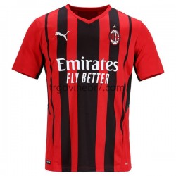Dres AC Milan Domaći 2021-2022 Kratkih Rukava - Muški Dres AC Milan Domaći 2021-2022 Kratkih Rukava - Muški