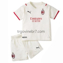 Dres AC Milan Gostujući 2021-2022 Kratkih Rukava - Dječji Dres AC Milan Gostujući 2021-2022 Kratkih Rukava - Dječji