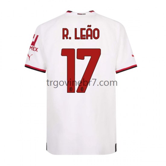 Dres AC Milan Rafael Leao 17 Gostujući 2022-2023 Kratkih Rukava - Muški