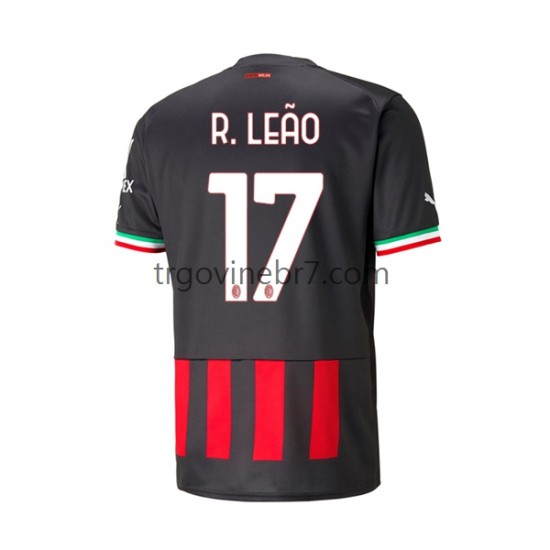 Dres AC Milan Rafael Leao 17 Domaći 2022-2023 Kratkih Rukava - Muški