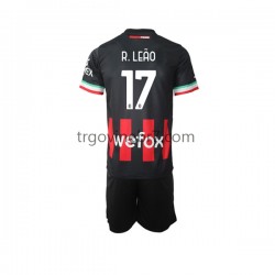 Dres AC Milan Rafael Leao 17 Domaći 2022-2023 Kratkih Rukava - Dječji Dres AC Milan Rafael Leao 17 Domaći 2022-2023 Kratkih Rukava - Dječji