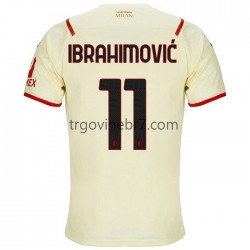 Dres AC Milan Ibrahimović Zlatan 11 Gostujući 2021-2022 Kratkih Rukava - Muški Dres AC Milan Ibrahimović Zlatan 11 Gostujući 2021-2022 Kratkih Rukava - Muški