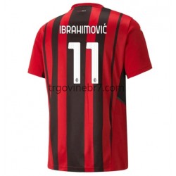 Dres AC Milan Ibrahimović Zlatan 11 Domaći 2021-2022 Kratkih Rukava - Muški Dres AC Milan Ibrahimović Zlatan 11 Domaći 2021-2022 Kratkih Rukava - Muški