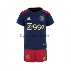 Dres AFC Ajax Gostujući 2022-2023 Kratkih Rukava - Dječji