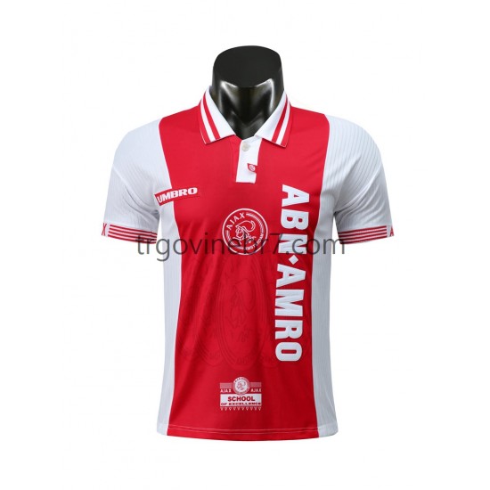 Dres AFC Ajax Retro Domaći 1997-1998 Kratkih Rukava - Muški