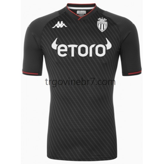 Dres AS Monaco Gostujući 2021-2022 Kratkih Rukava - Muški