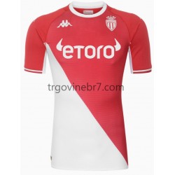 Dres AS Monaco Domaći 2021-2022 Kratkih Rukava - Muški Dres AS Monaco Domaći 2021-2022 Kratkih Rukava - Muški