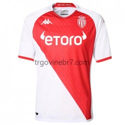 Dres AS Monaco Domaći 2022-2023 Kratkih Rukava - Muški Dres AS Monaco Domaći 2022-2023 Kratkih Rukava - Muški