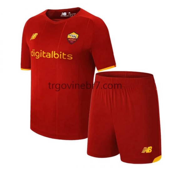 Dres Roma Domaći 2021-2022 Kratkih Rukava - Dječji