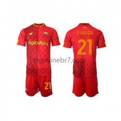 Dres Roma Paulo Dybala 21 Domaći 2022-2023 Kratkih Rukava - Dječji